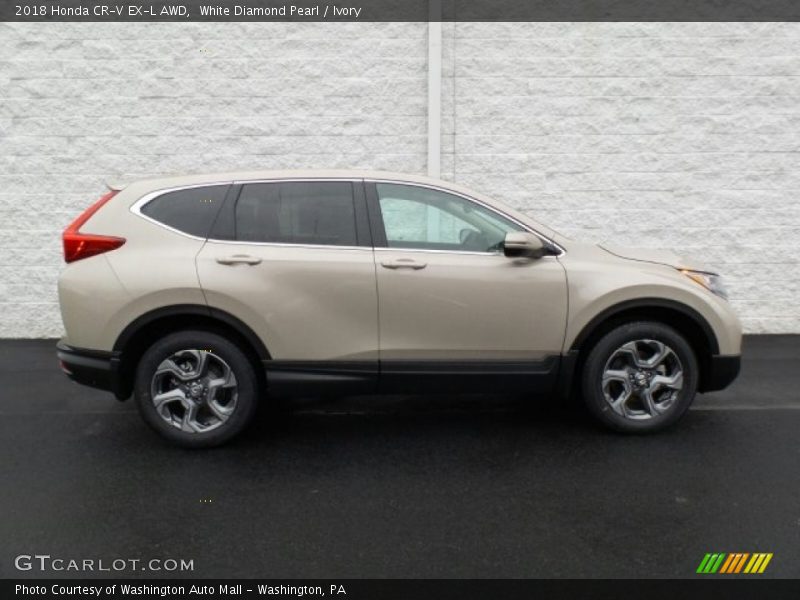  2018 CR-V EX-L AWD White Diamond Pearl