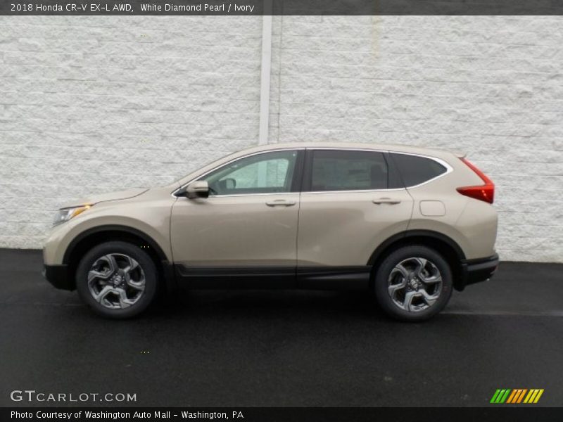 2018 CR-V EX-L AWD White Diamond Pearl