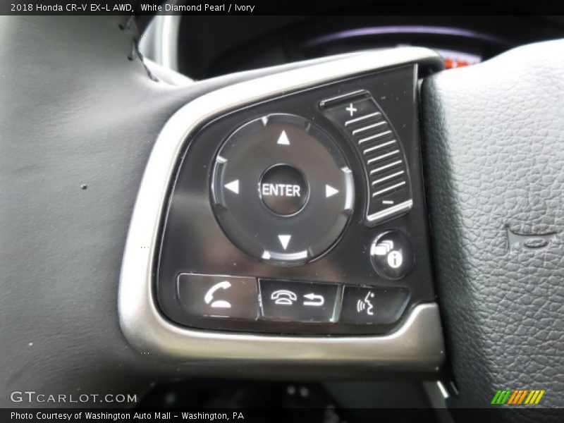 Controls of 2018 CR-V EX-L AWD