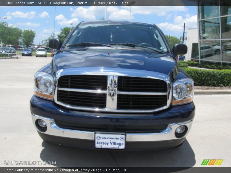 Patriot Blue Pearl / Khaki Beige 2006 Dodge Ram 1500 SLT Regular Cab