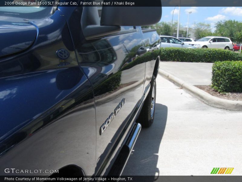 Patriot Blue Pearl / Khaki Beige 2006 Dodge Ram 1500 SLT Regular Cab