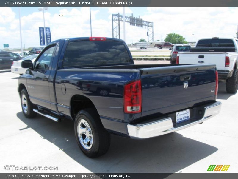 Patriot Blue Pearl / Khaki Beige 2006 Dodge Ram 1500 SLT Regular Cab