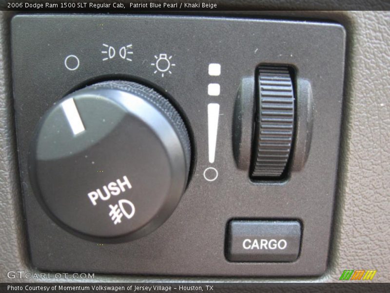 Patriot Blue Pearl / Khaki Beige 2006 Dodge Ram 1500 SLT Regular Cab