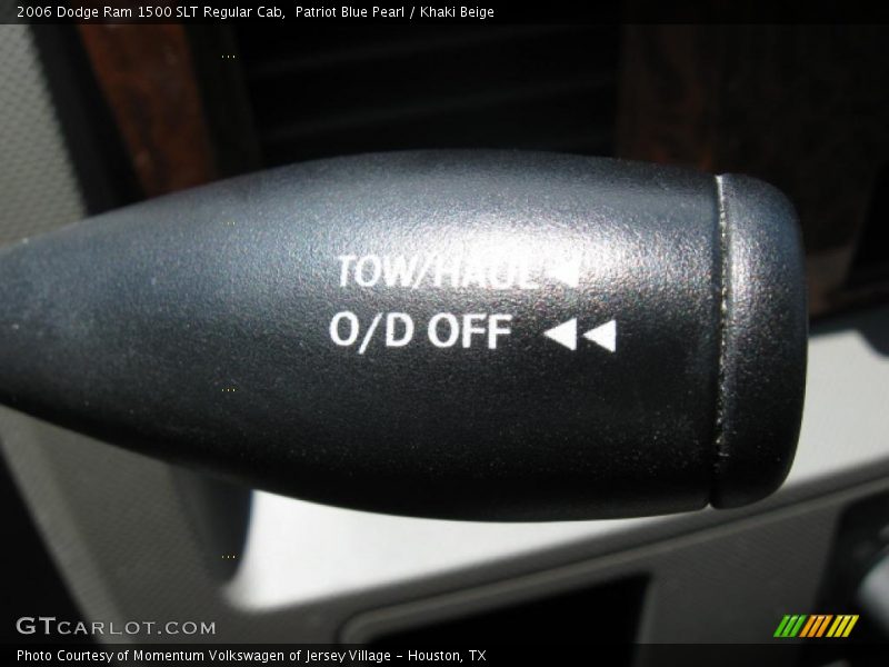 Patriot Blue Pearl / Khaki Beige 2006 Dodge Ram 1500 SLT Regular Cab