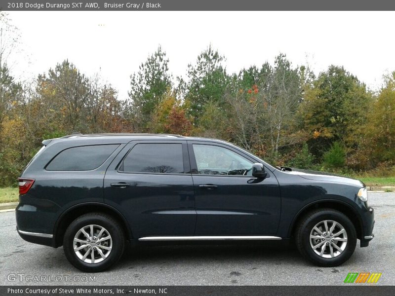 Bruiser Gray / Black 2018 Dodge Durango SXT AWD