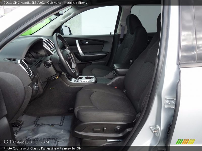 Quicksilver Metallic / Ebony 2011 GMC Acadia SLE AWD