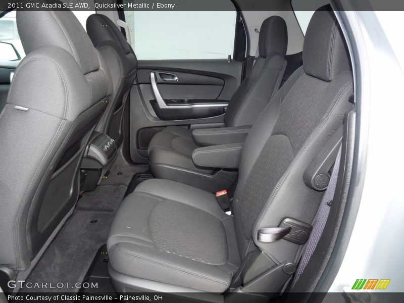 Quicksilver Metallic / Ebony 2011 GMC Acadia SLE AWD
