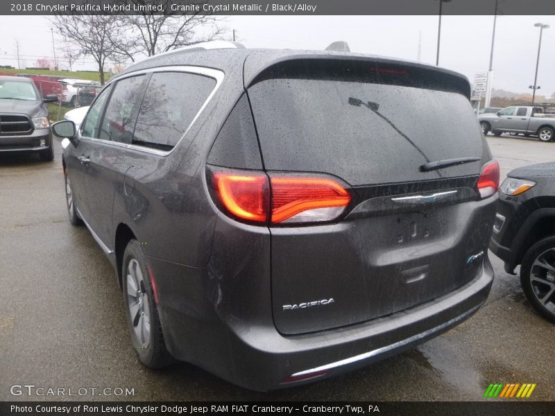 Granite Crystal Metallic / Black/Alloy 2018 Chrysler Pacifica Hybrid Limited