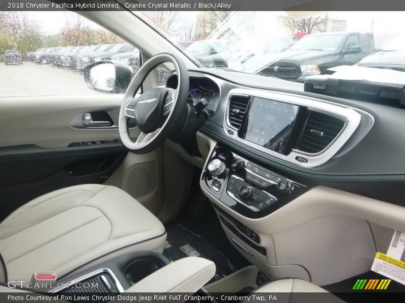 Dashboard of 2018 Pacifica Hybrid Limited