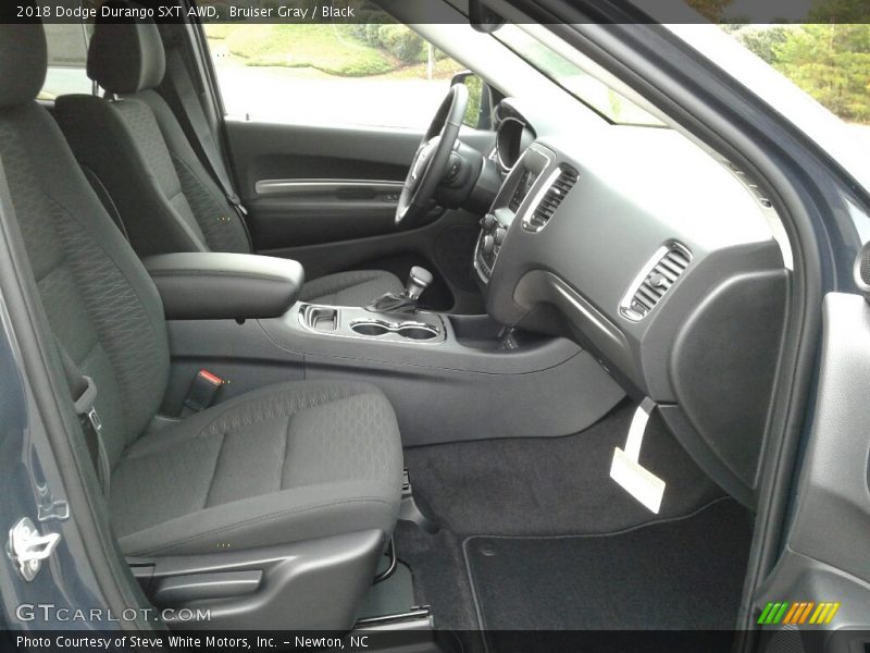 Bruiser Gray / Black 2018 Dodge Durango SXT AWD