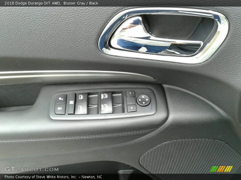 Bruiser Gray / Black 2018 Dodge Durango SXT AWD