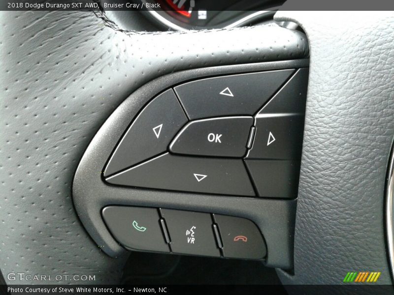 Controls of 2018 Durango SXT AWD