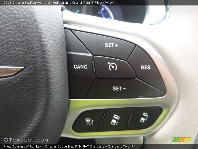 Controls of 2018 Pacifica Hybrid Limited