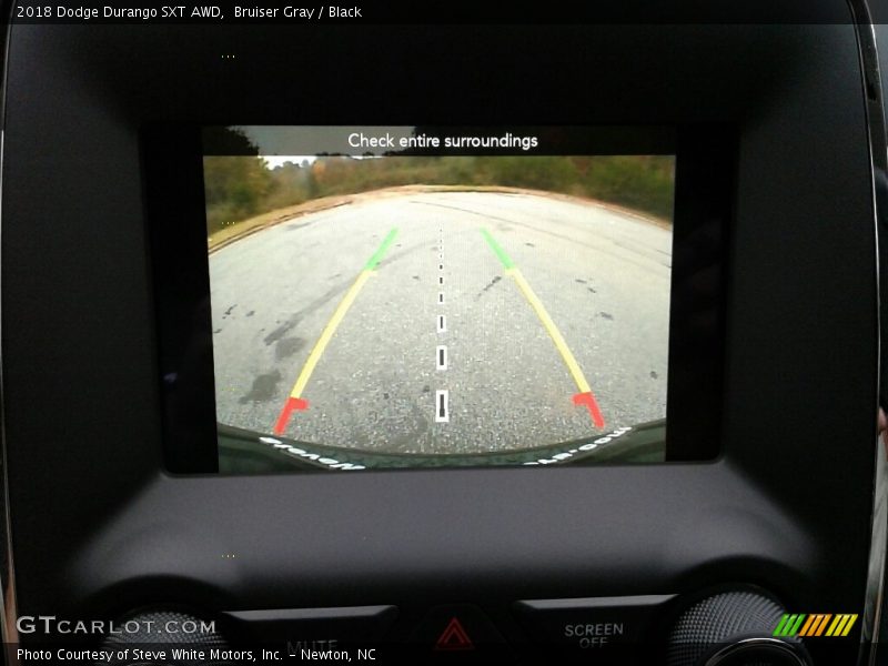 Bruiser Gray / Black 2018 Dodge Durango SXT AWD