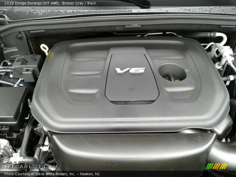 Bruiser Gray / Black 2018 Dodge Durango SXT AWD