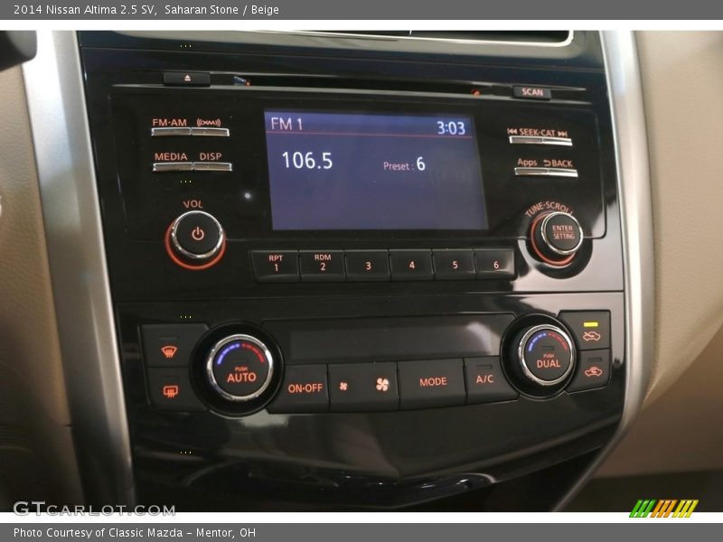 Saharan Stone / Beige 2014 Nissan Altima 2.5 SV