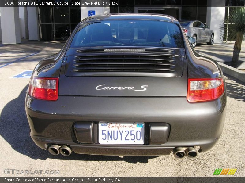 Slate Grey Metallic / Black 2006 Porsche 911 Carrera S Coupe