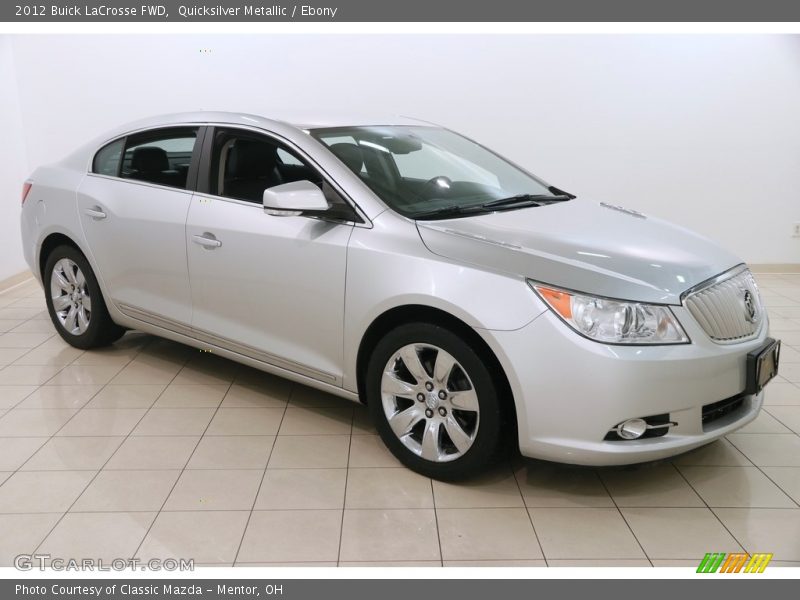 Quicksilver Metallic / Ebony 2012 Buick LaCrosse FWD