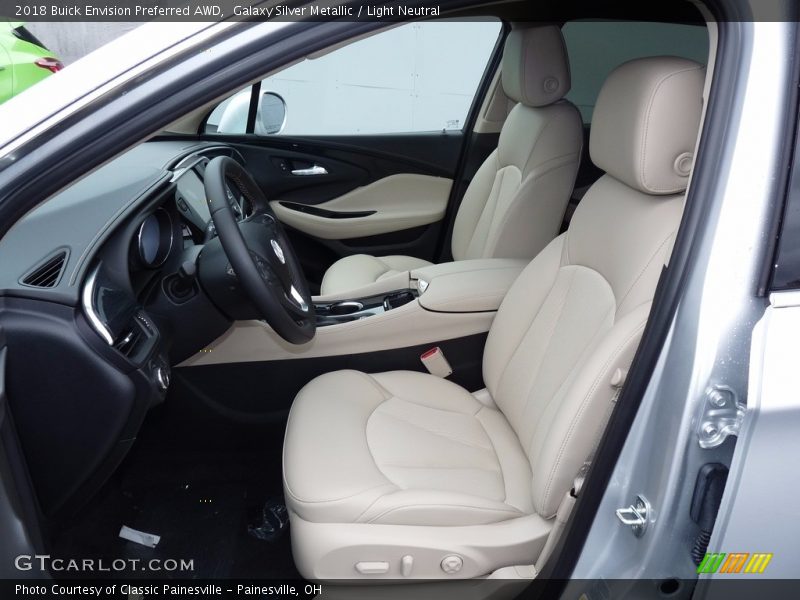 Galaxy Silver Metallic / Light Neutral 2018 Buick Envision Preferred AWD