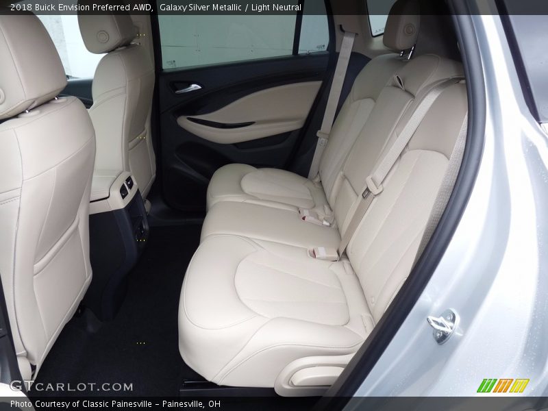Galaxy Silver Metallic / Light Neutral 2018 Buick Envision Preferred AWD