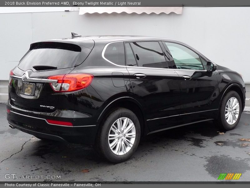 Ebony Twilight Metallic / Light Neutral 2018 Buick Envision Preferred AWD