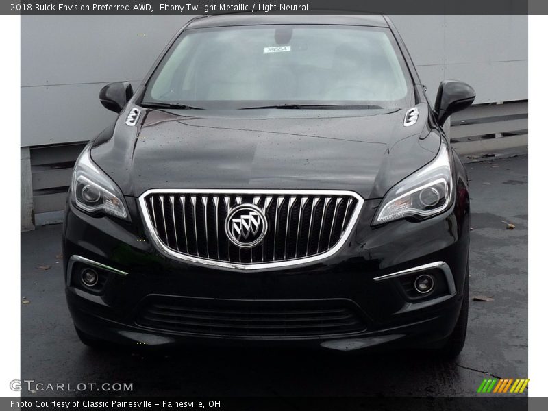Ebony Twilight Metallic / Light Neutral 2018 Buick Envision Preferred AWD