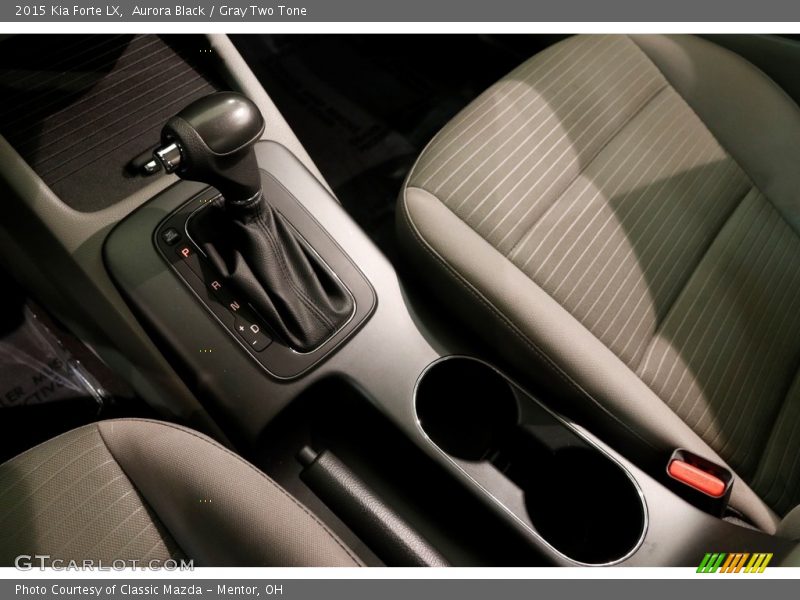 Aurora Black / Gray Two Tone 2015 Kia Forte LX