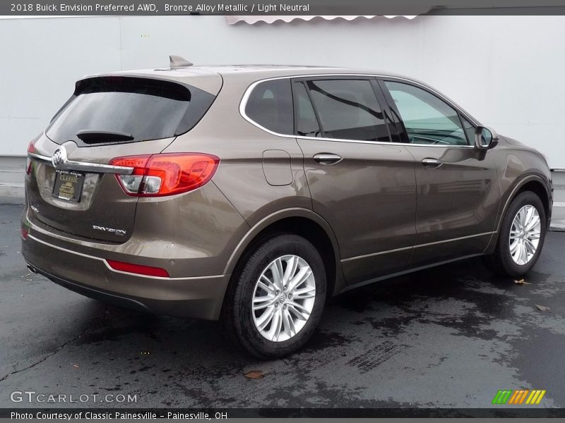 Bronze Alloy Metallic / Light Neutral 2018 Buick Envision Preferred AWD