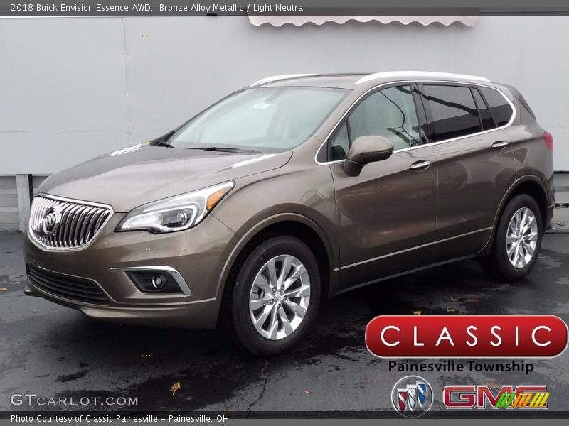 Bronze Alloy Metallic / Light Neutral 2018 Buick Envision Essence AWD