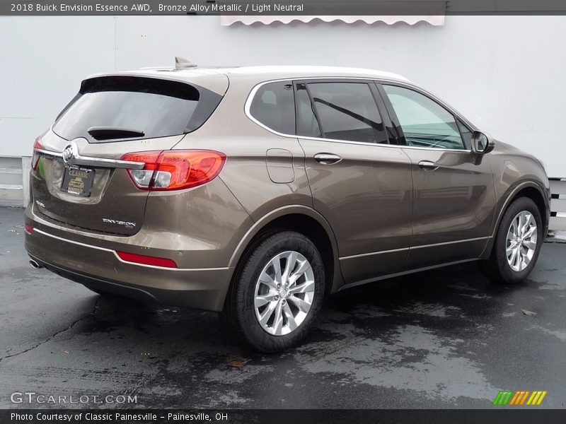 Bronze Alloy Metallic / Light Neutral 2018 Buick Envision Essence AWD