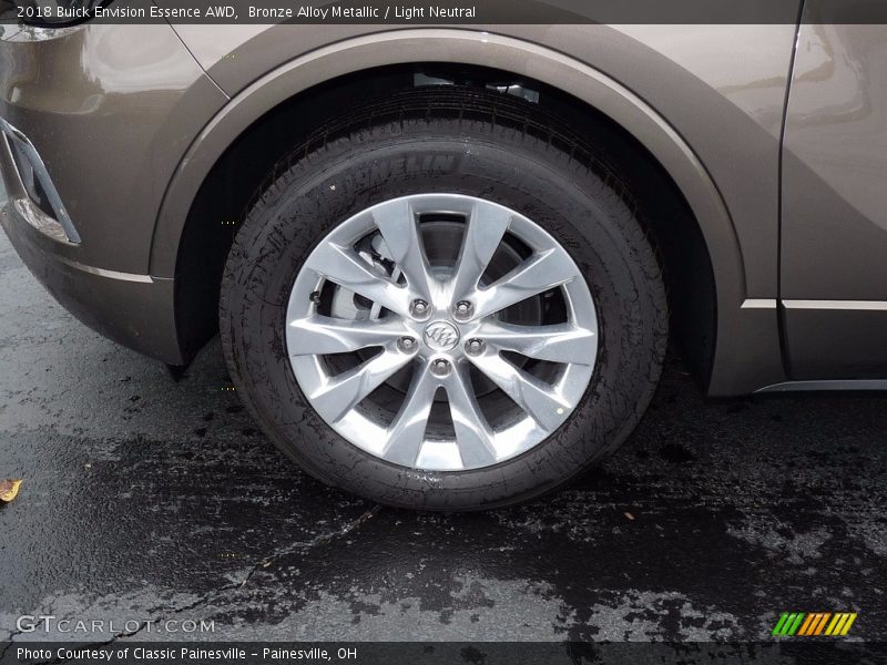 Bronze Alloy Metallic / Light Neutral 2018 Buick Envision Essence AWD