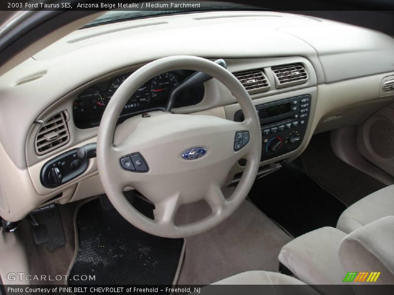 Arizona Beige Metallic / Medium Parchment 2003 Ford Taurus SES