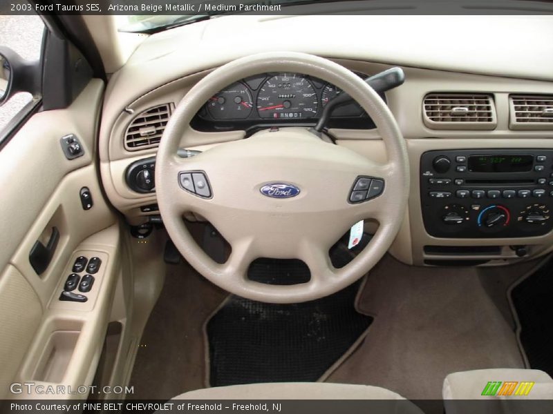 Arizona Beige Metallic / Medium Parchment 2003 Ford Taurus SES