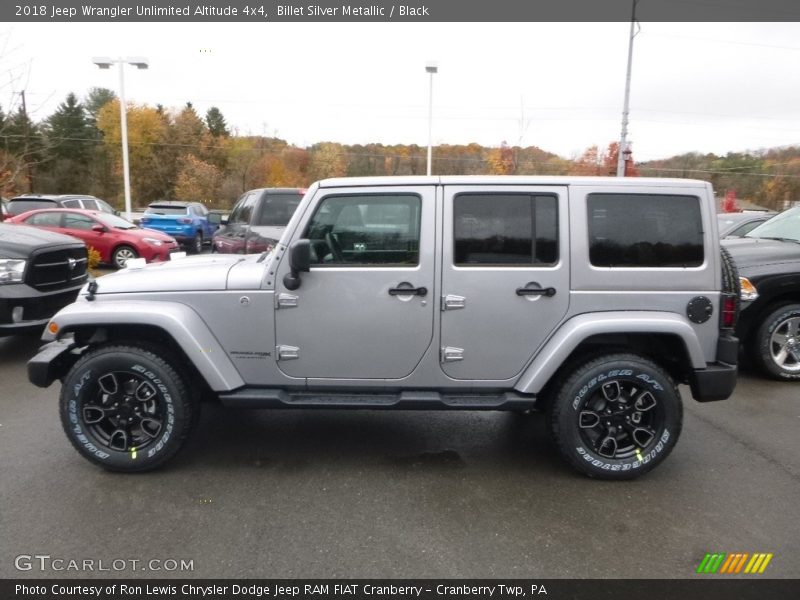  2018 Wrangler Unlimited Altitude 4x4 Billet Silver Metallic