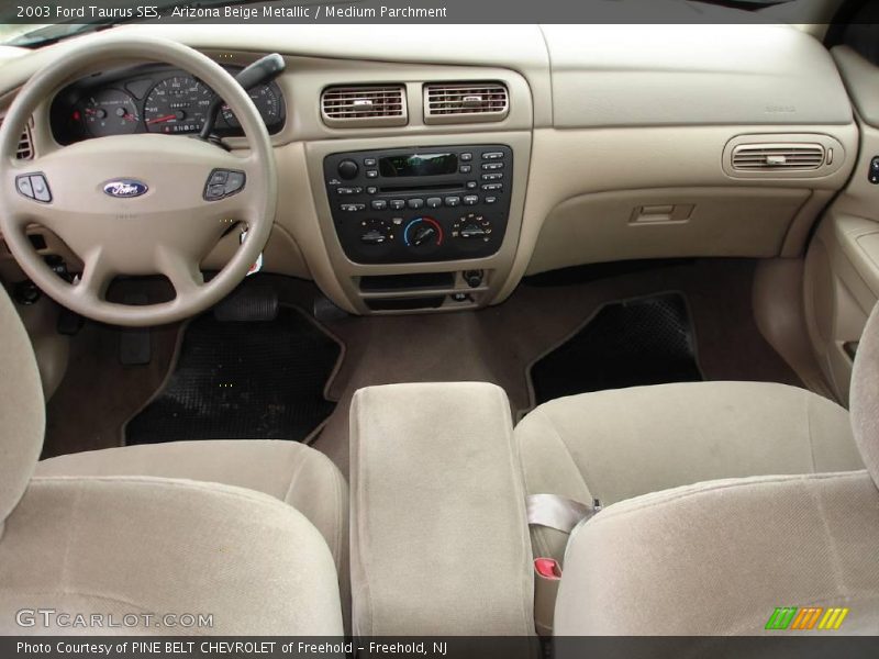 Arizona Beige Metallic / Medium Parchment 2003 Ford Taurus SES