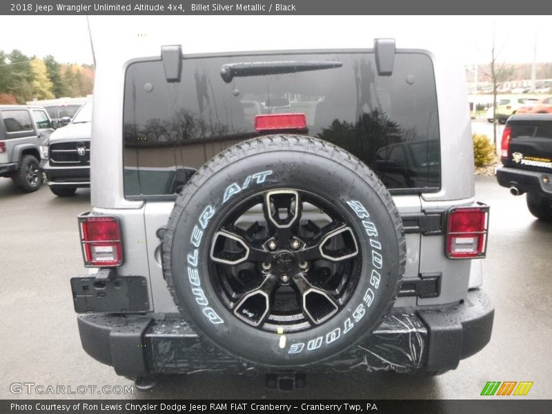 Billet Silver Metallic / Black 2018 Jeep Wrangler Unlimited Altitude 4x4
