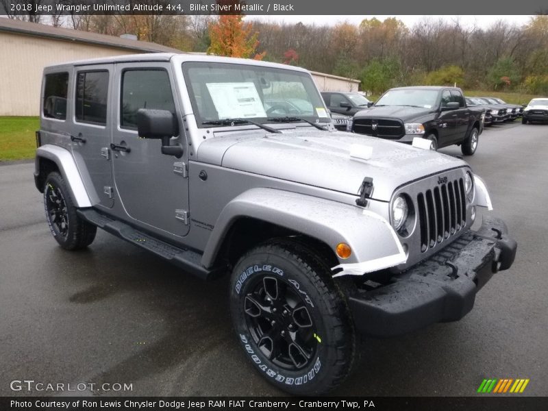 Front 3/4 View of 2018 Wrangler Unlimited Altitude 4x4