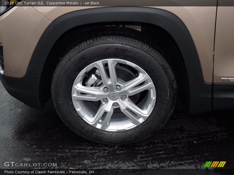 Coppertino Metallic / ­Jet Black 2018 GMC Terrain SLE