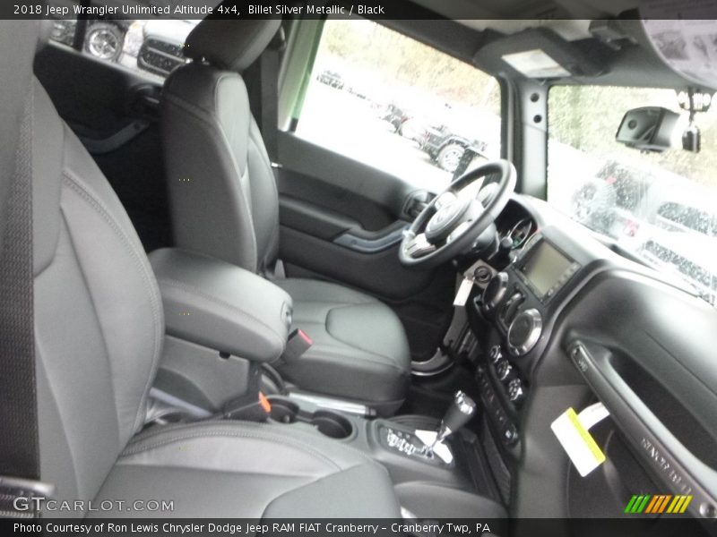 Billet Silver Metallic / Black 2018 Jeep Wrangler Unlimited Altitude 4x4