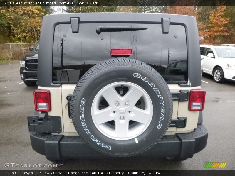 Gobi / Black 2018 Jeep Wrangler Unlimited Sport 4x4