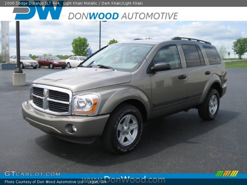 Light Khaki Metallic / Dark Khaki/Light Khaki 2006 Dodge Durango SLT 4x4