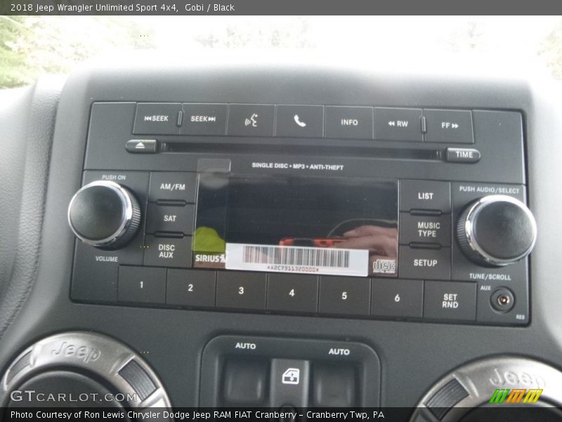 Gobi / Black 2018 Jeep Wrangler Unlimited Sport 4x4