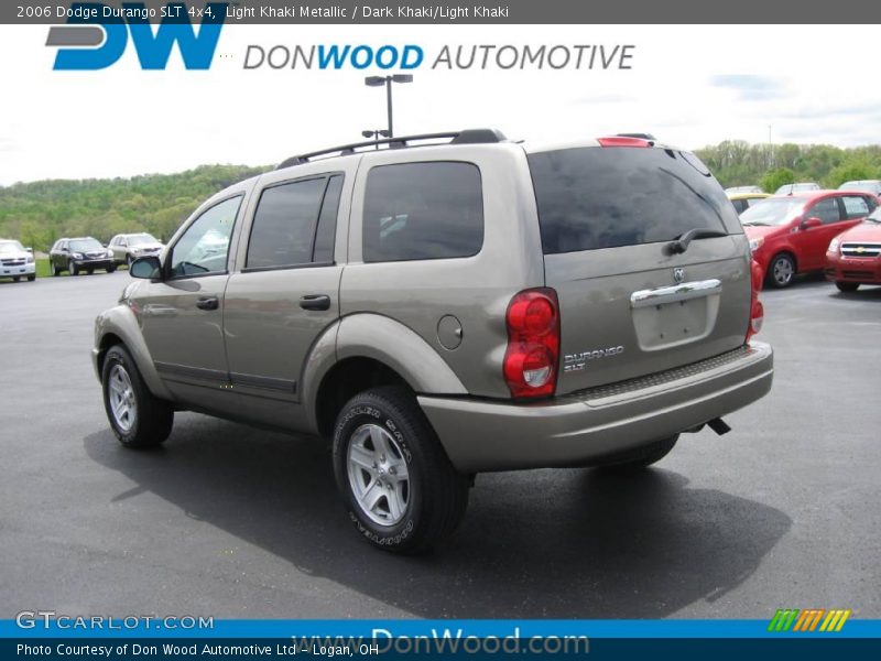 Light Khaki Metallic / Dark Khaki/Light Khaki 2006 Dodge Durango SLT 4x4