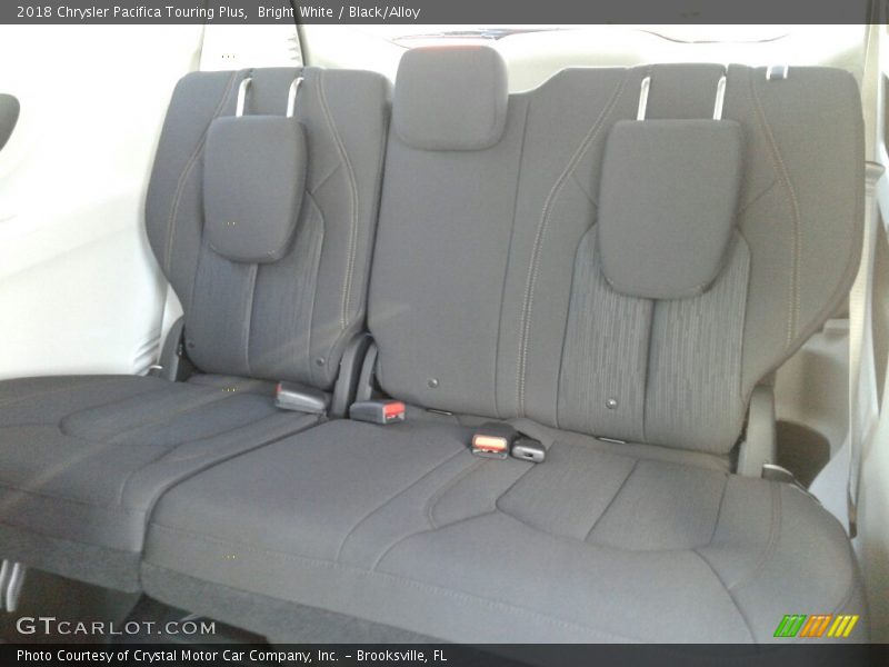 Bright White / Black/Alloy 2018 Chrysler Pacifica Touring Plus