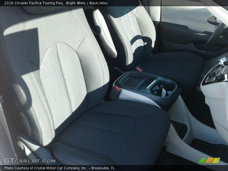 Bright White / Black/Alloy 2018 Chrysler Pacifica Touring Plus