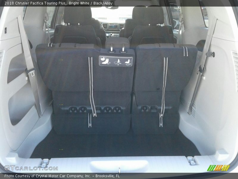 Bright White / Black/Alloy 2018 Chrysler Pacifica Touring Plus