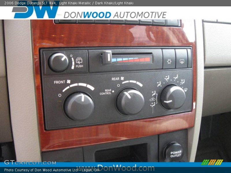 Light Khaki Metallic / Dark Khaki/Light Khaki 2006 Dodge Durango SLT 4x4