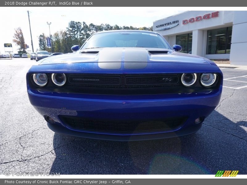 IndiGo Blue / Black 2018 Dodge Challenger R/T