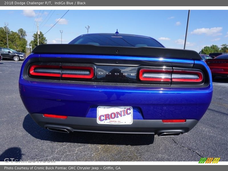 IndiGo Blue / Black 2018 Dodge Challenger R/T
