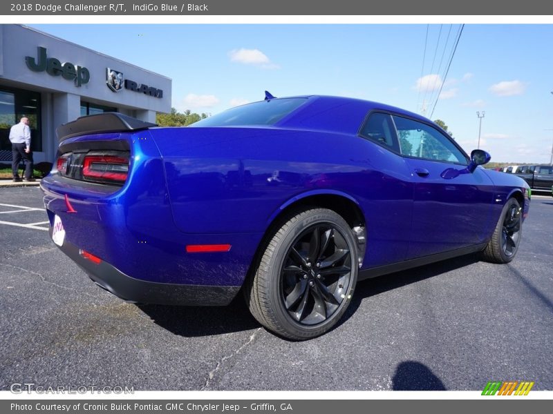 IndiGo Blue / Black 2018 Dodge Challenger R/T